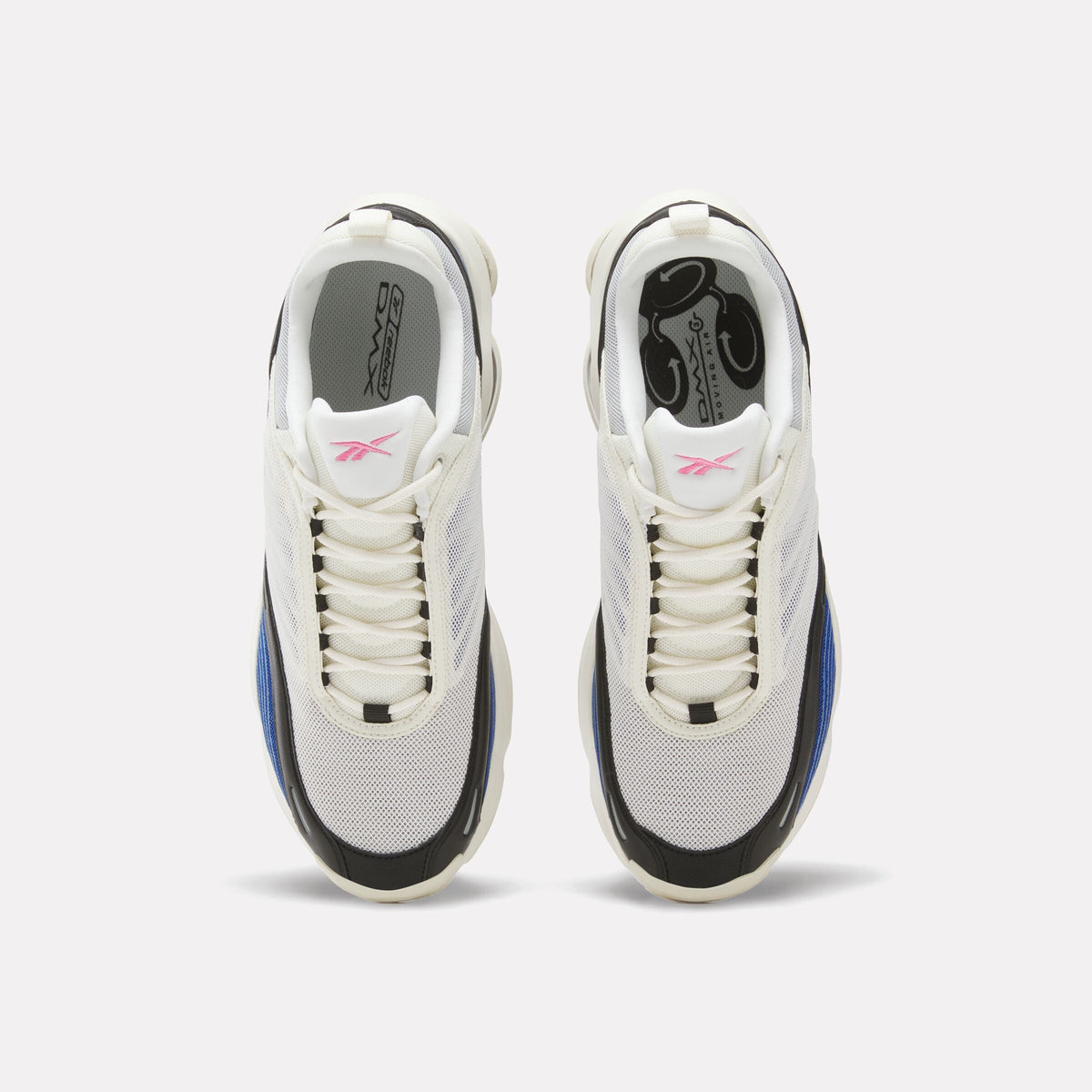 Reebok DMX Series 3000 Sneakers product view 3 — CHALK/VECTOR BLUE/BLACK