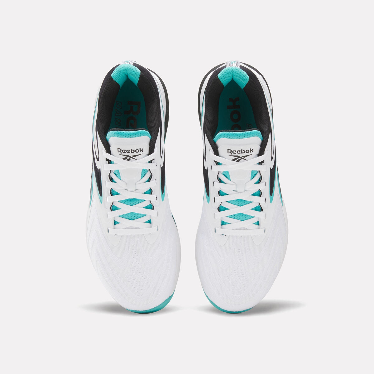 Reebok Nano X5 Edge Training Shoes product view 3 — TWISTED TURQUOISE/BLACK
