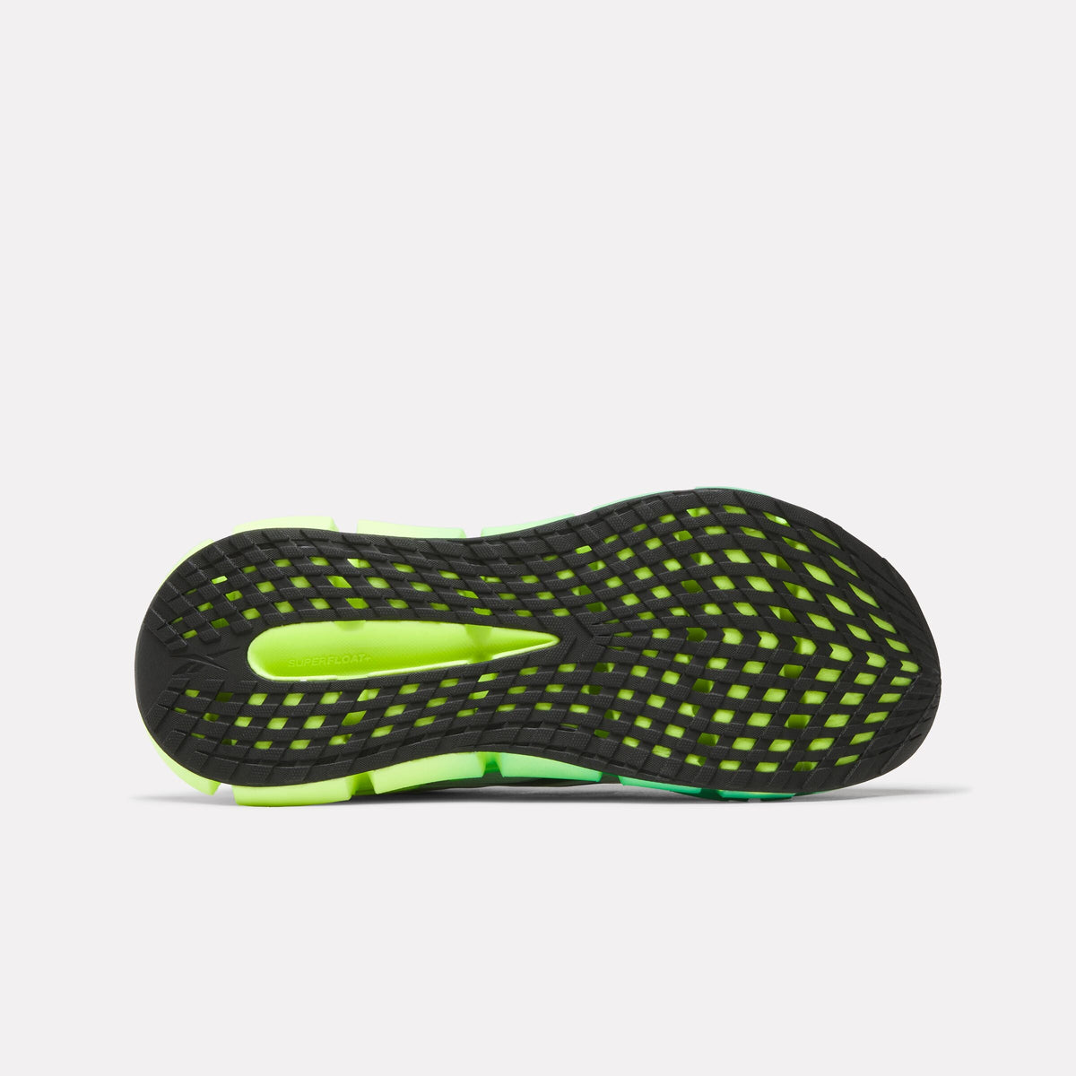 Reebok FloatZig 2 Men's Running Shoes product view 5 — WHITE/DIGITAL LIME/BLACK
