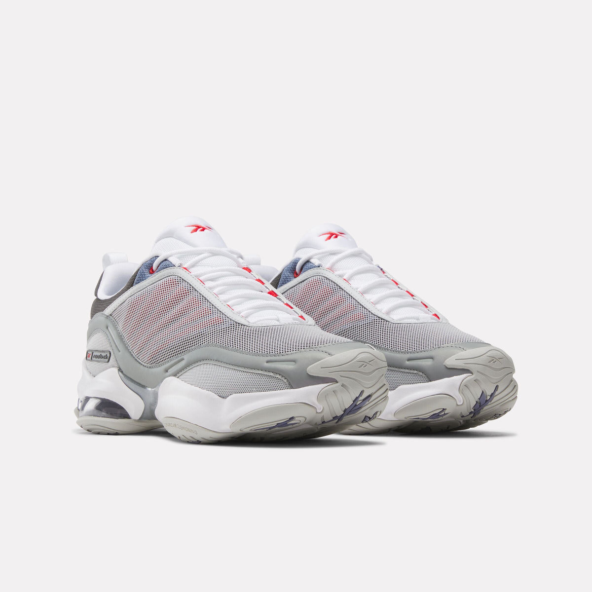 Reebok DMX Series 3000 Sneakers product view 2 — Grey / White / Red