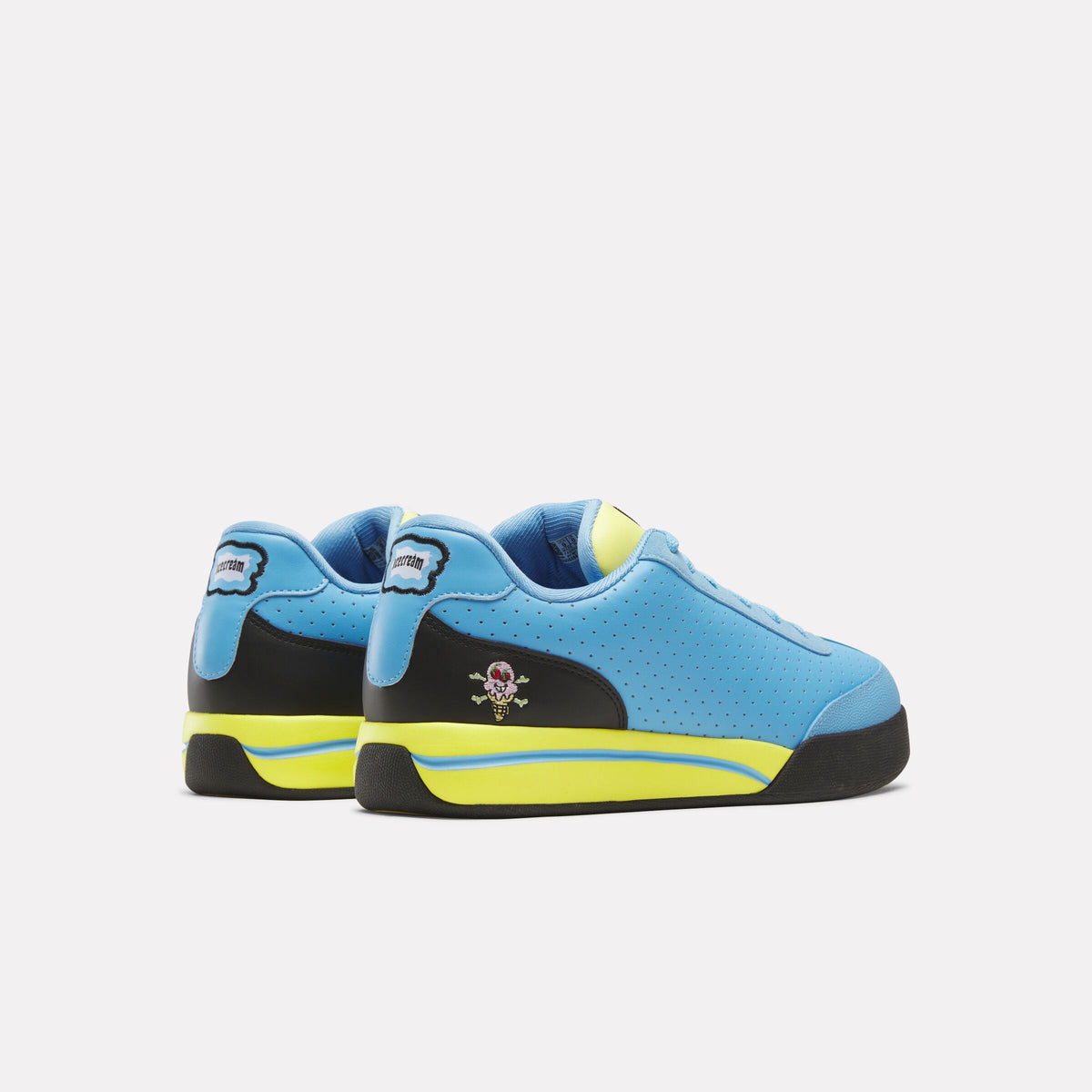 Reebok x BBC Board Flip product view 4 — BLUE/BLACK/YELLOW