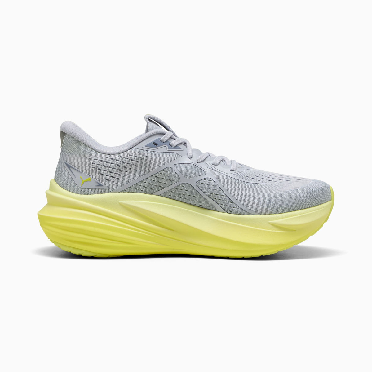PUMA MagMax NITRO™ 2 Running Shoes Men product view 5 — Vibrant Silver-Lux Lime