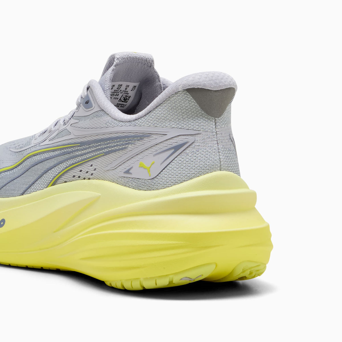 PUMA MagMax NITRO™ 2 Running Shoes Men product view 3 — Vibrant Silver-Lux Lime
