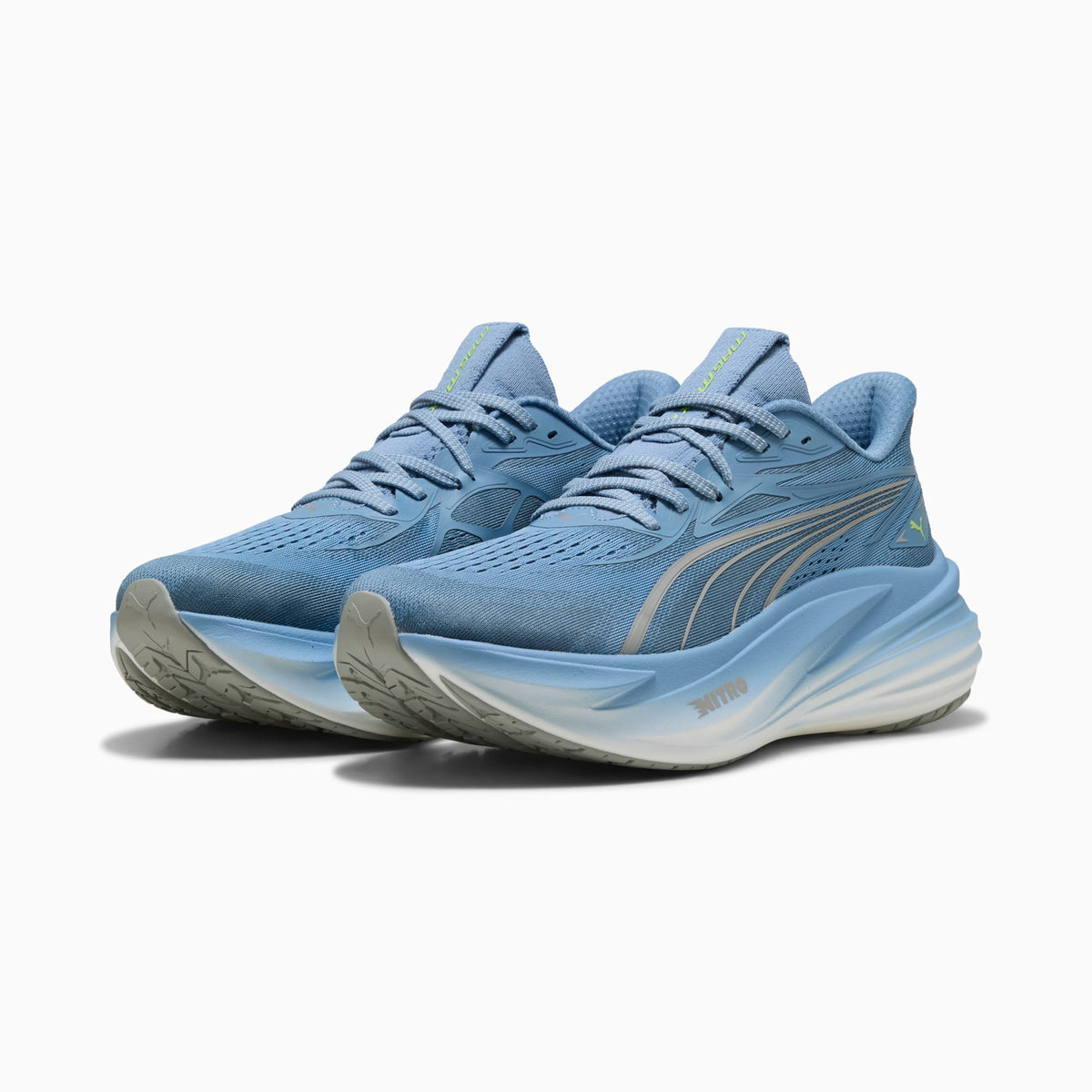 PUMA MagMax NITRO™ 2 Running Shoes Men product view 2 — Zen Blue-Gray Echo