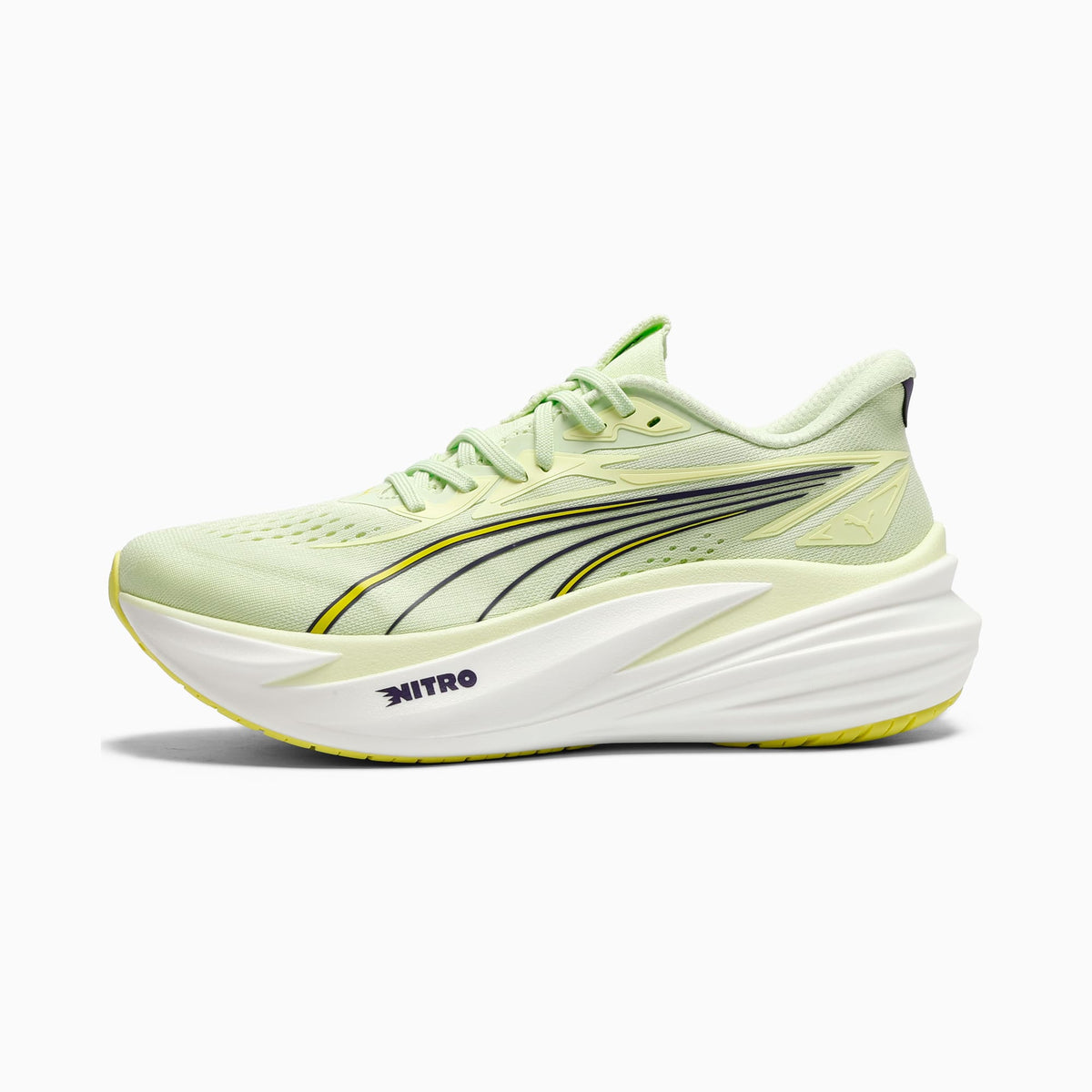 PUMA MagMax NITRO™ 2 Running Shoes Men product view 1 — Apple Spritz-Lux Lime