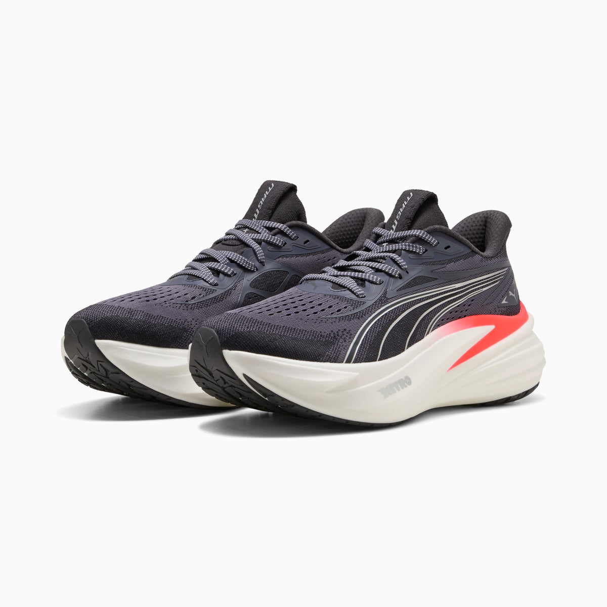 PUMA MagMax NITRO™ 2 Running Shoes Men product view 2 — Inky Depths-Ultra Red
