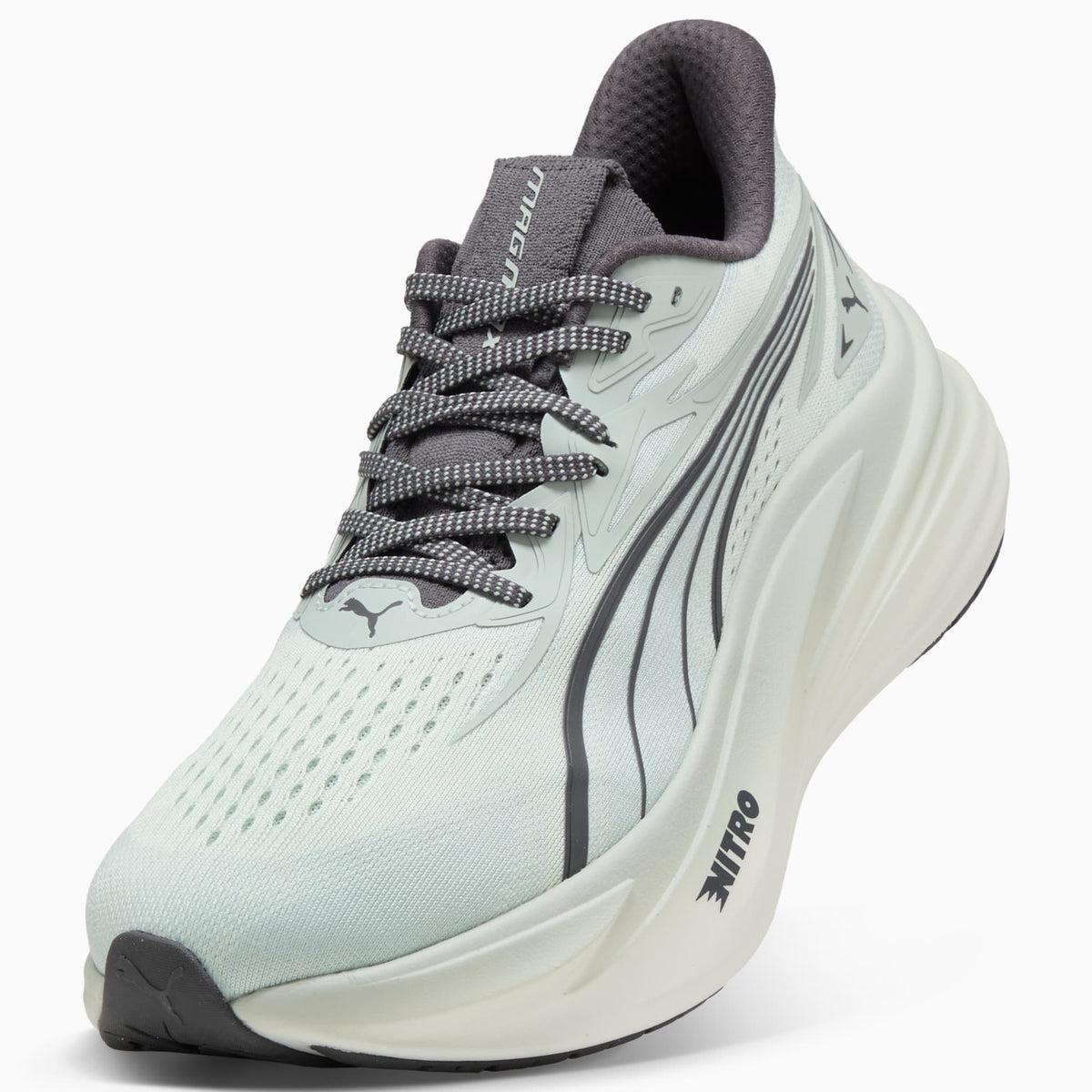 PUMA MagMax NITRO™ 2 Running Shoes Men product view 6 — Créme De Mint-Moody Gray