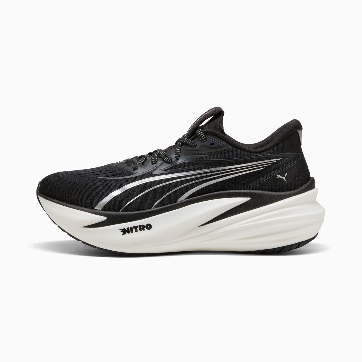 PUMA MagMax NITRO™ 2 Running Shoes Men product view 1 — PUMA Black-PUMA White