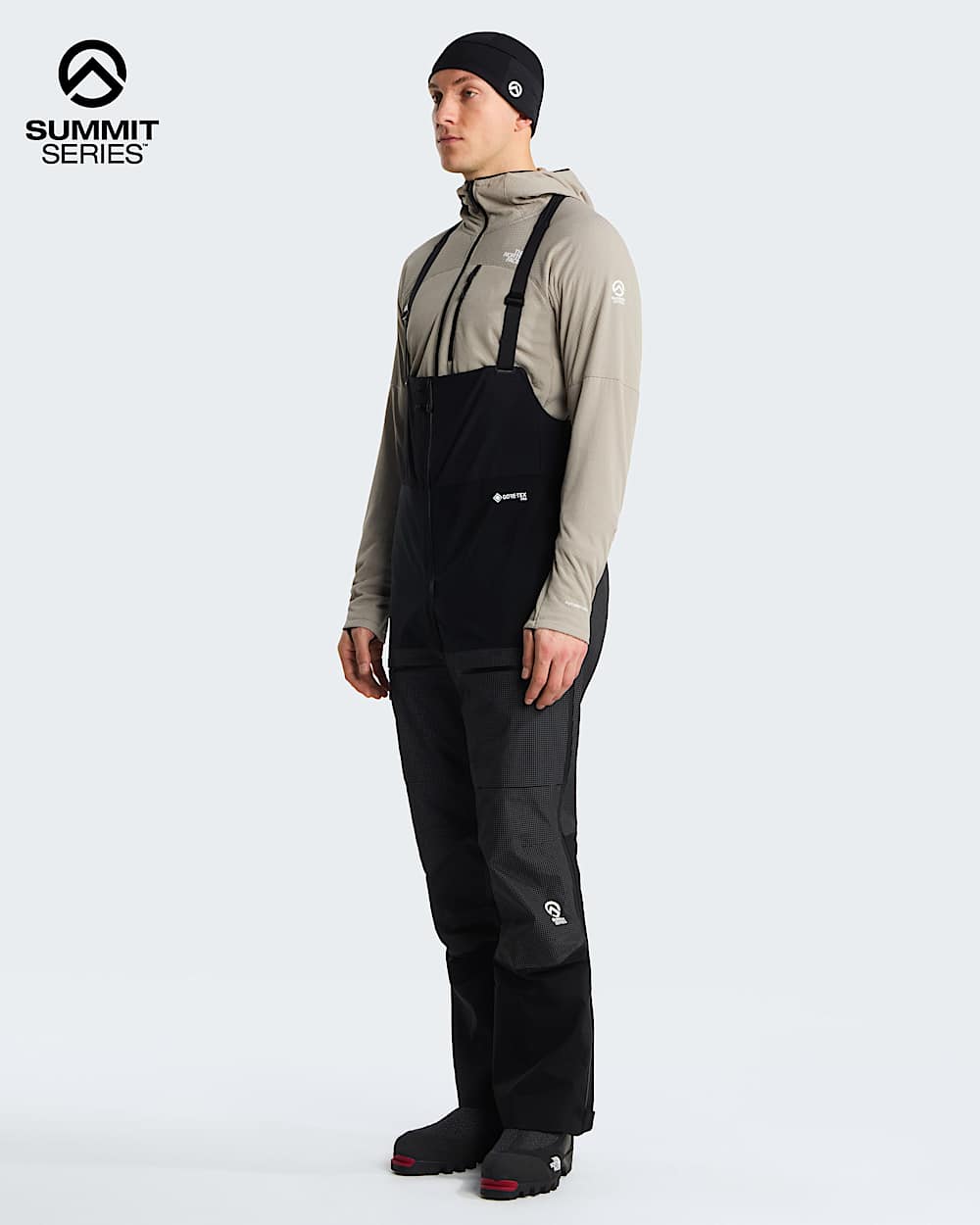 The North Face Men's Summit Mountain GORE-TEX Pro Bib Trousers - TNF Black - hero