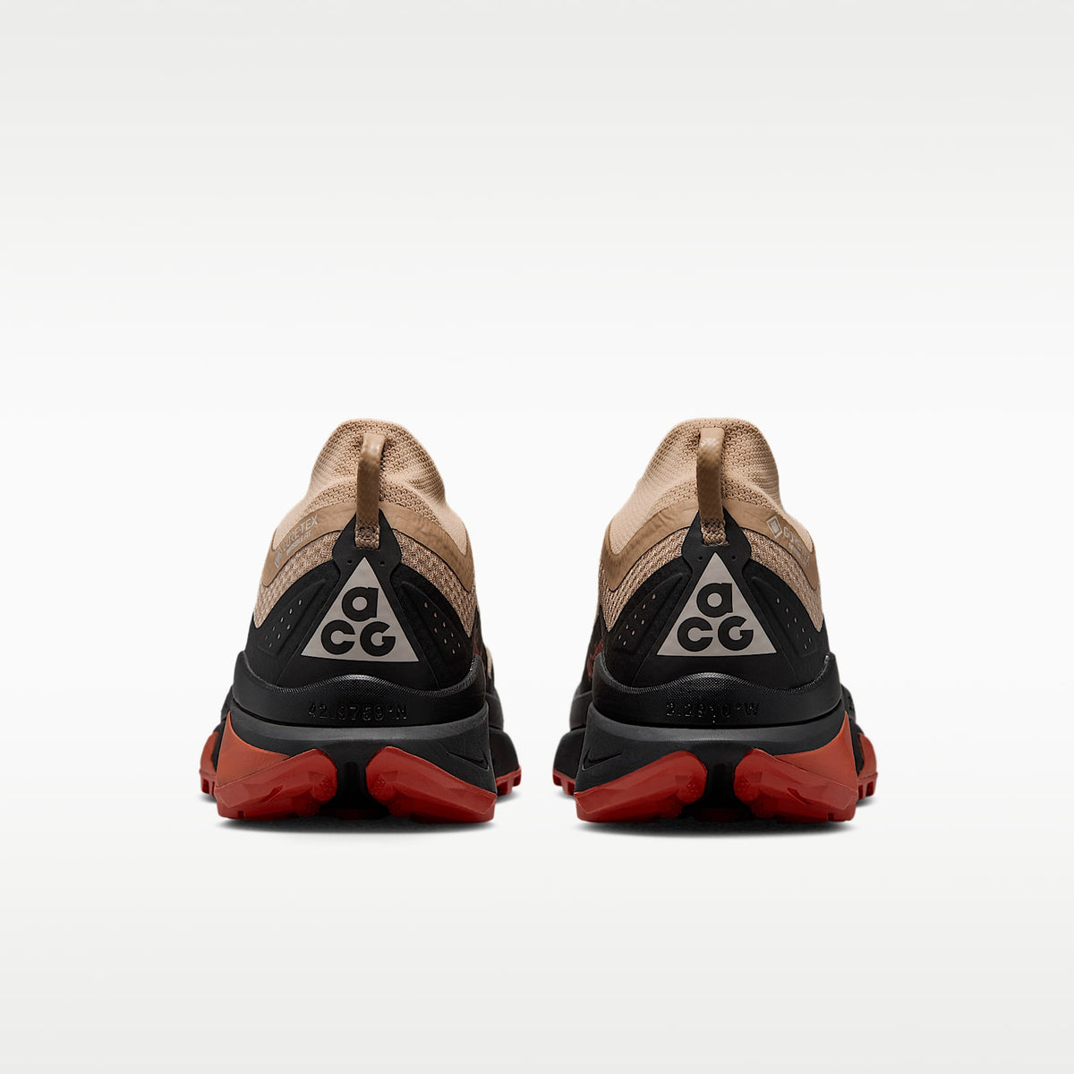 Nike ACG Zegama Trail GORE-TEX Men product view 6 — Linen/Light Crimson/Light Orewood Brown/Schwarz