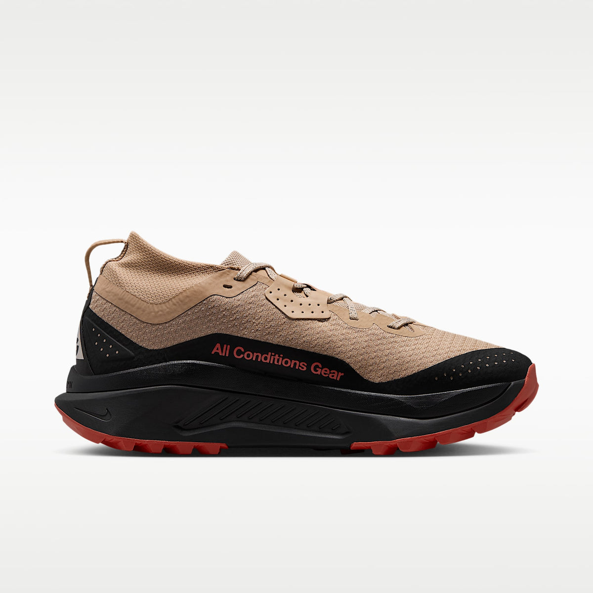 Nike ACG Zegama Trail GORE-TEX Men product view 3 — Linen/Light Crimson/Light Orewood Brown/Schwarz
