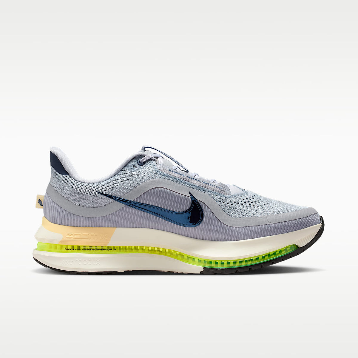 Nike Pegasus Premium Men product view 3 — Wolf Grey/Pewter/Sail/Midnight Navy