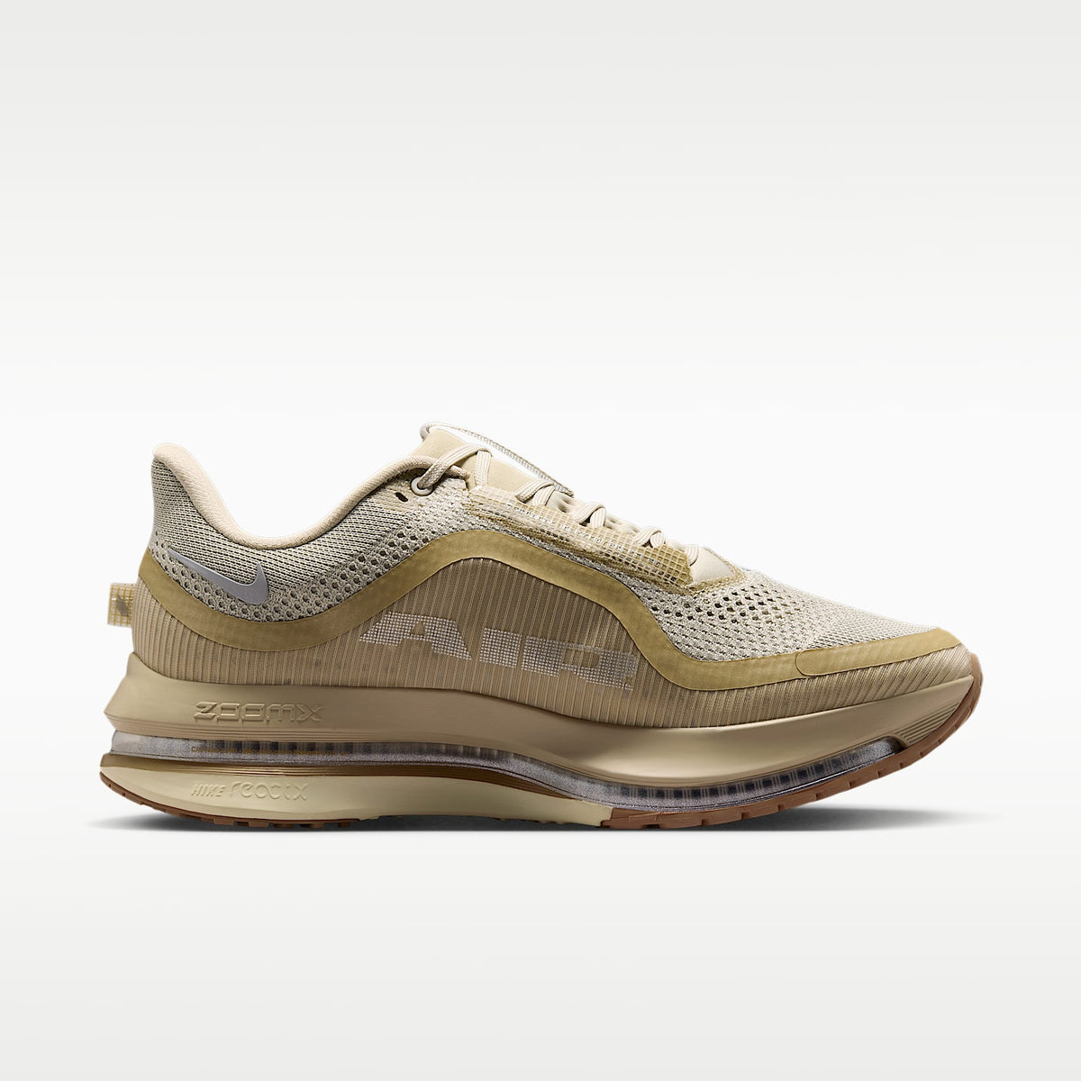 Nike Pegasus Premium Men product view 3 — Desert Khaki/Light Khaki/Filbert/Metallic Silver