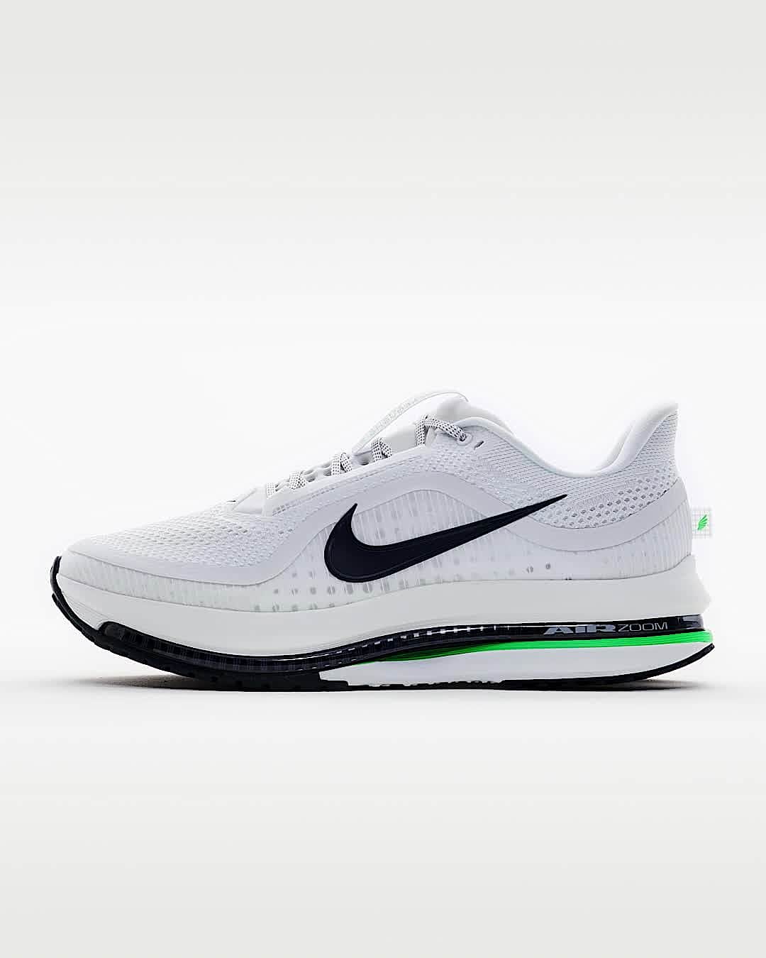 Nike Pegasus Premium Men product view 2 — Weiß/Midnight Navy/Green Spark