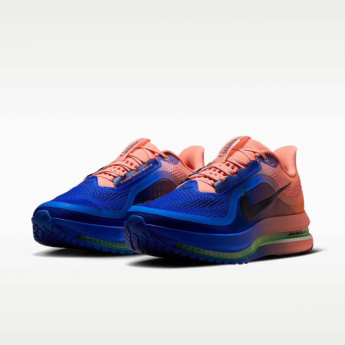 Nike Pegasus Premium Men product view 5 — Racer Blue/Atomic Pink/Volt Tint/Schwarz