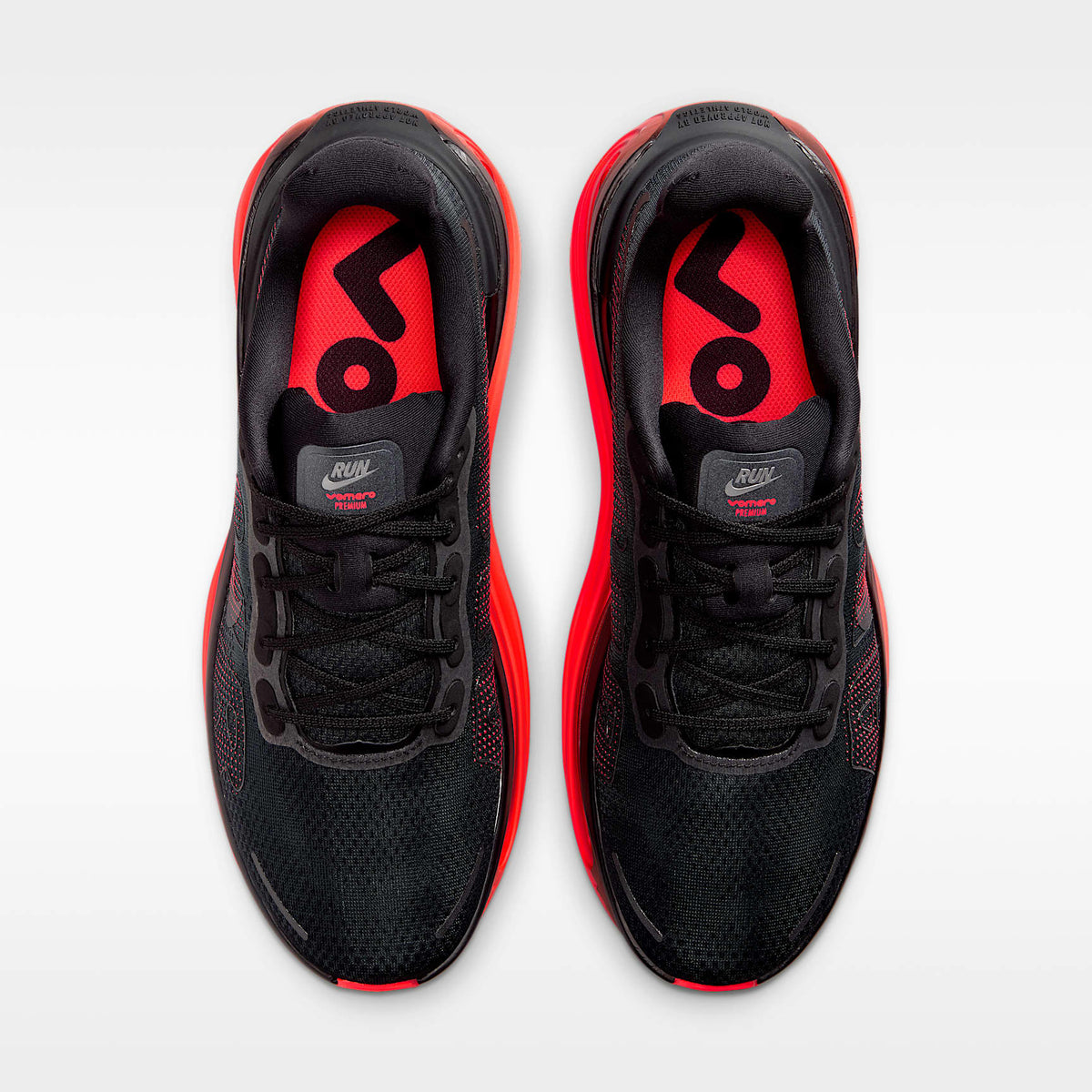 Nike Vomero Premium Men product view 5 — Schwarz/Bright Crimson/Schwarz