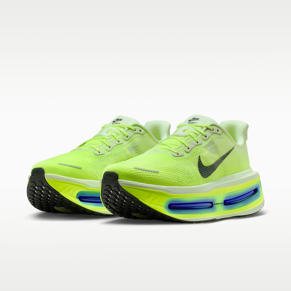 Nike Vomero Premium Men product view 5 — Volt Tint/Sapphire/Volt/Black Spruce