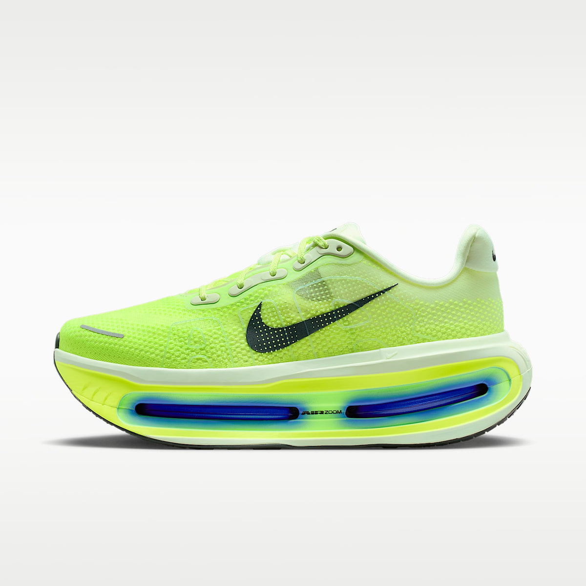 Nike Vomero Premium Men product view 1 — Volt Tint/Sapphire/Volt/Black Spruce