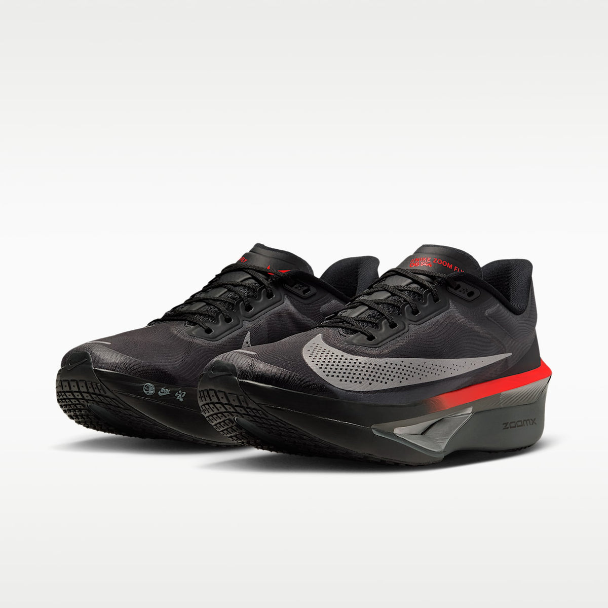 Nike Zoom Fly 6 Men product view 5 — Schwarz/Bright Crimson/Wolf Grey/Metallic Silver
