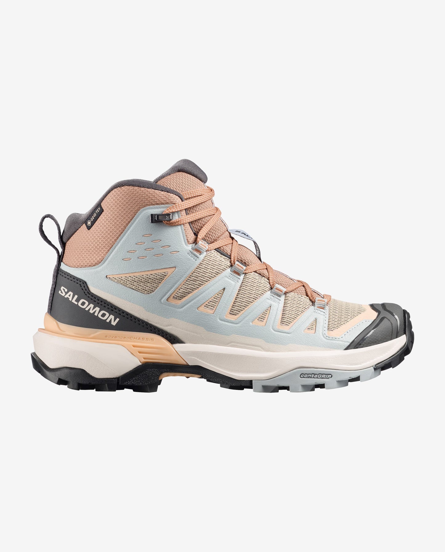 Salomon X Ultra 360 Edge Mid GORE-TEX Women - Cream (Oxford Tan / Pearl Blue / Almond Cream)