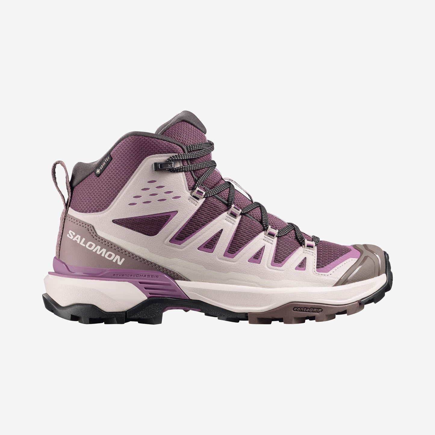 Salomon X Ultra 360 Edge Mid GORE-TEX Women - Purple (Huckleberry / Silver Cloud / Concord Grape)