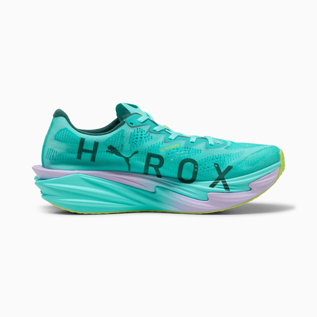 PUMA x HYROX Deviate NITRO™ Elite 4 Shoes Men product view 5 — Intense Mint-Light Lavender