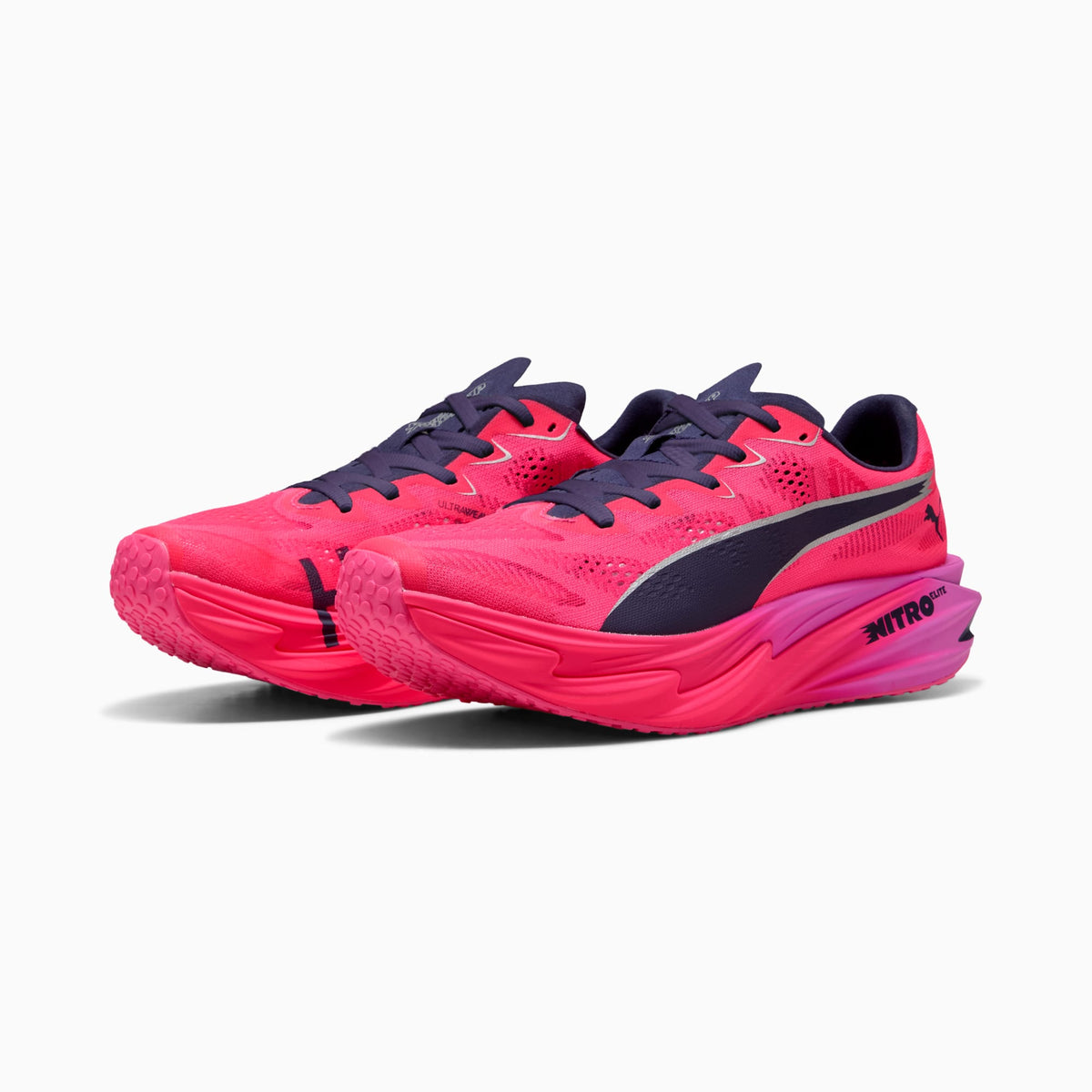 PUMA x HYROX Deviate NITRO™ Elite 4 Shoes Men product view 2 — Pure Pink-Electric Orchid-Deep Plum