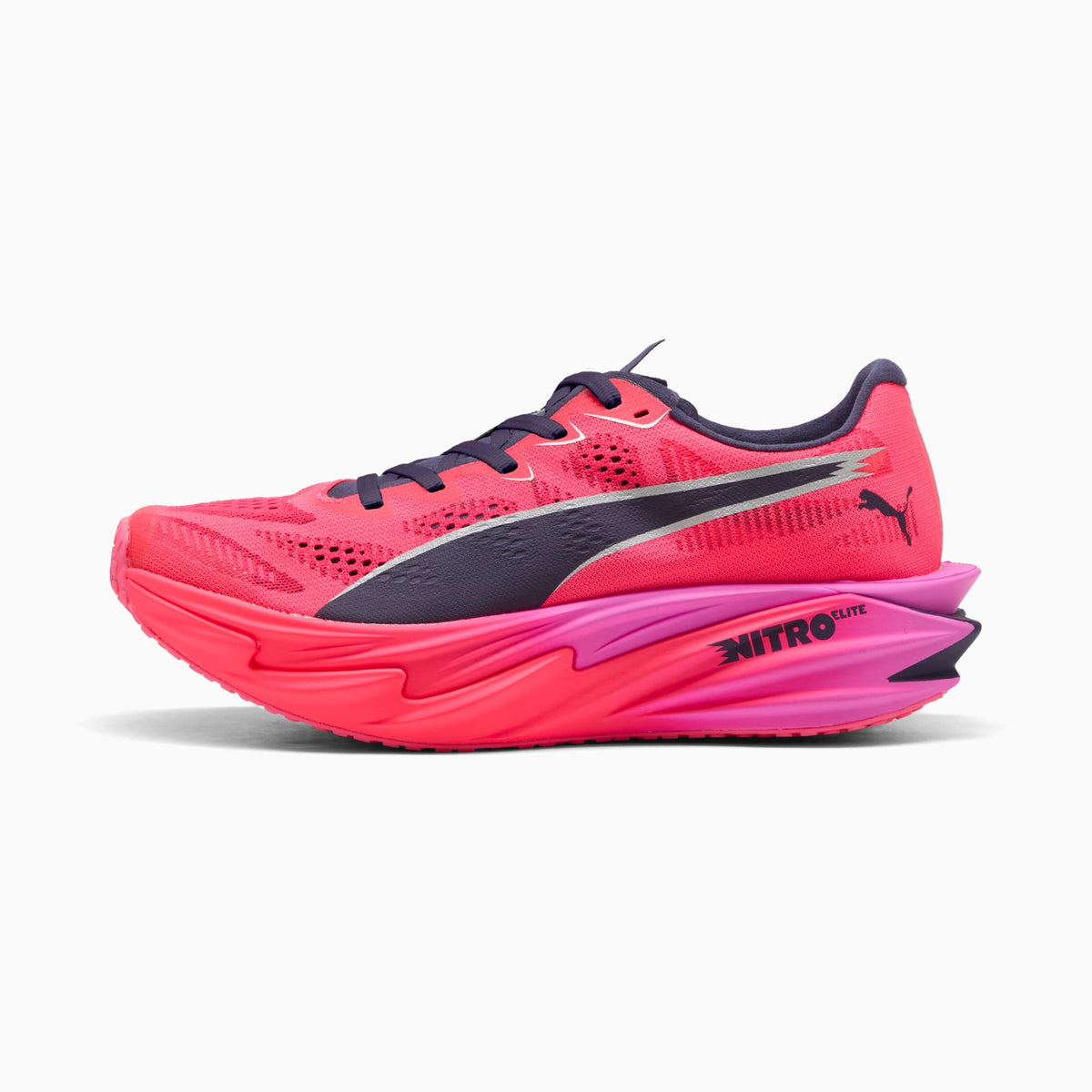 PUMA x HYROX Deviate NITRO™ Elite 4 Shoes Women product view 1 — Pure Pink-Electric Orchid-Deep Plum