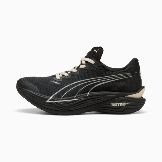PUMA x REPRESENT Deviate NITRO™ Elite 3 Running Shoes Men product view 1 — PUMA Black-Alpine Snow