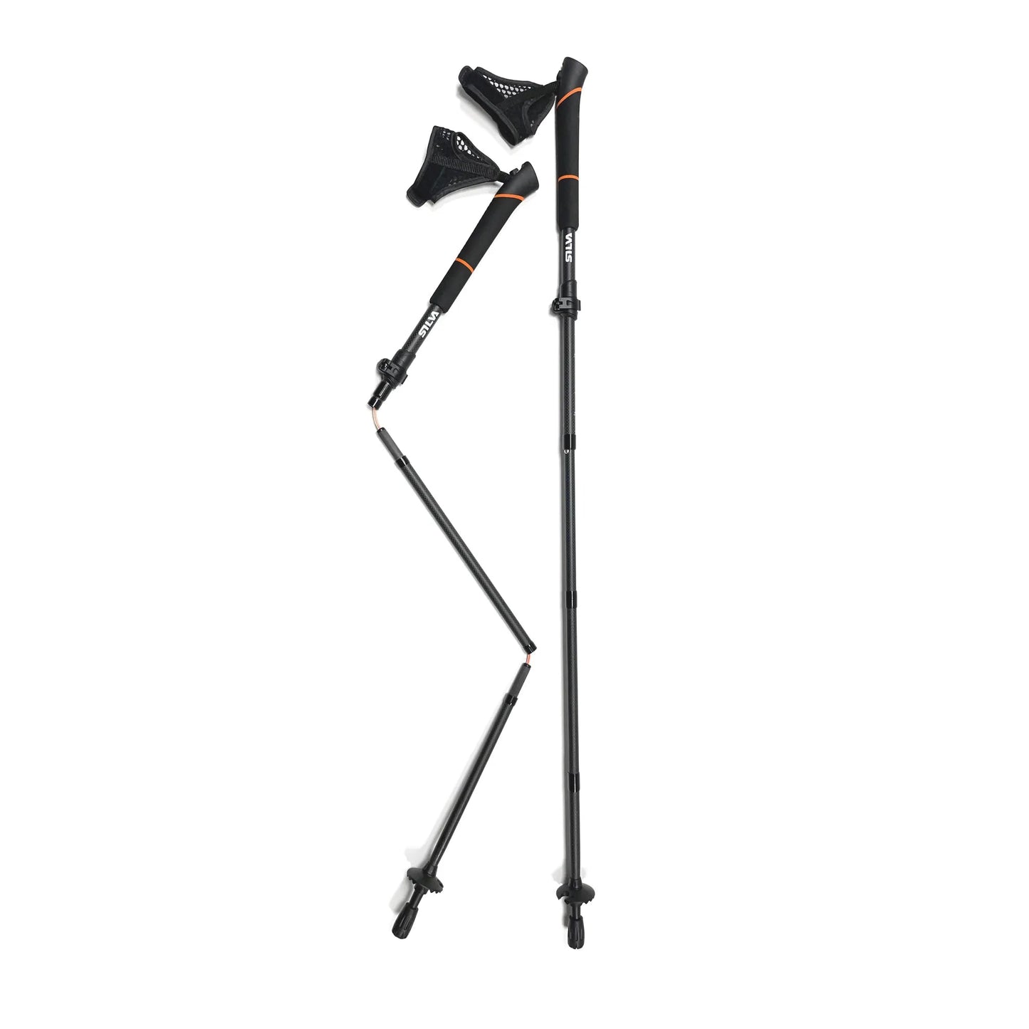 Silva Running poles carbon adjust 100-120 cm