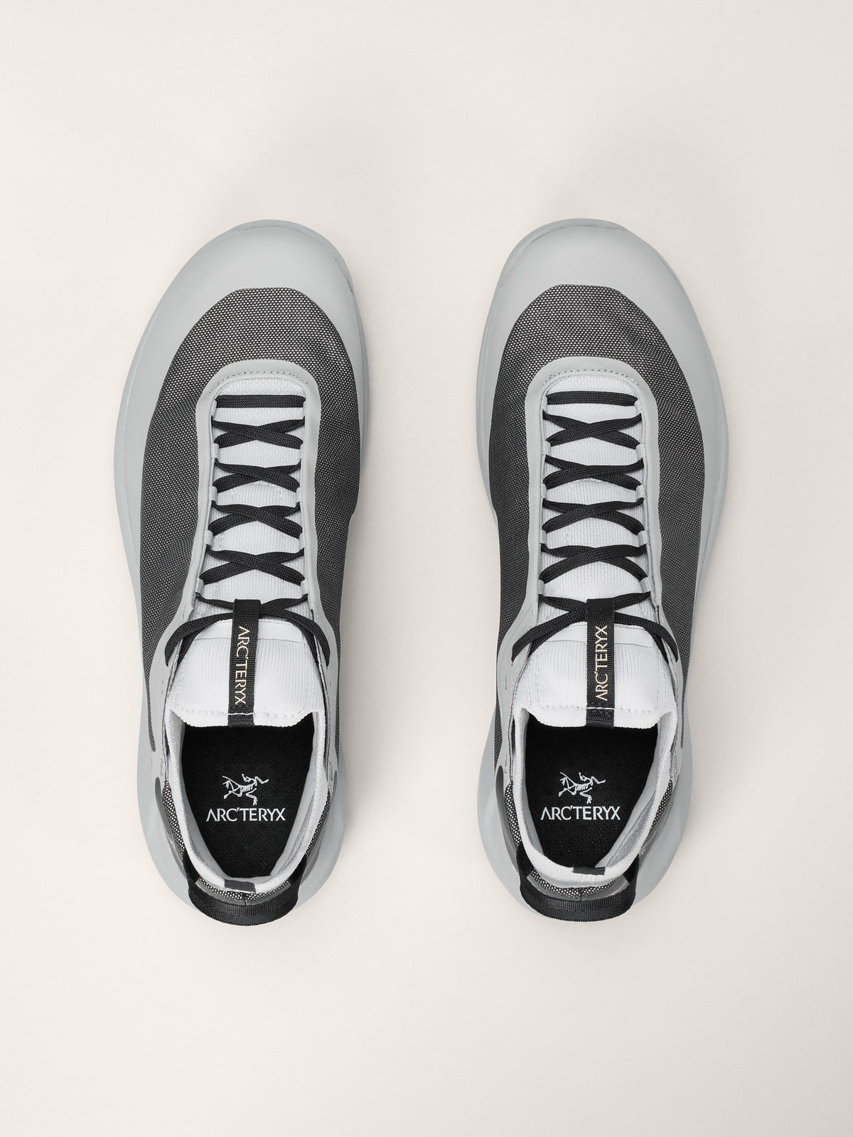Arc'teryx Vertex Alpine Shoe Men's product view 3 — Solitude/Dk Solitude