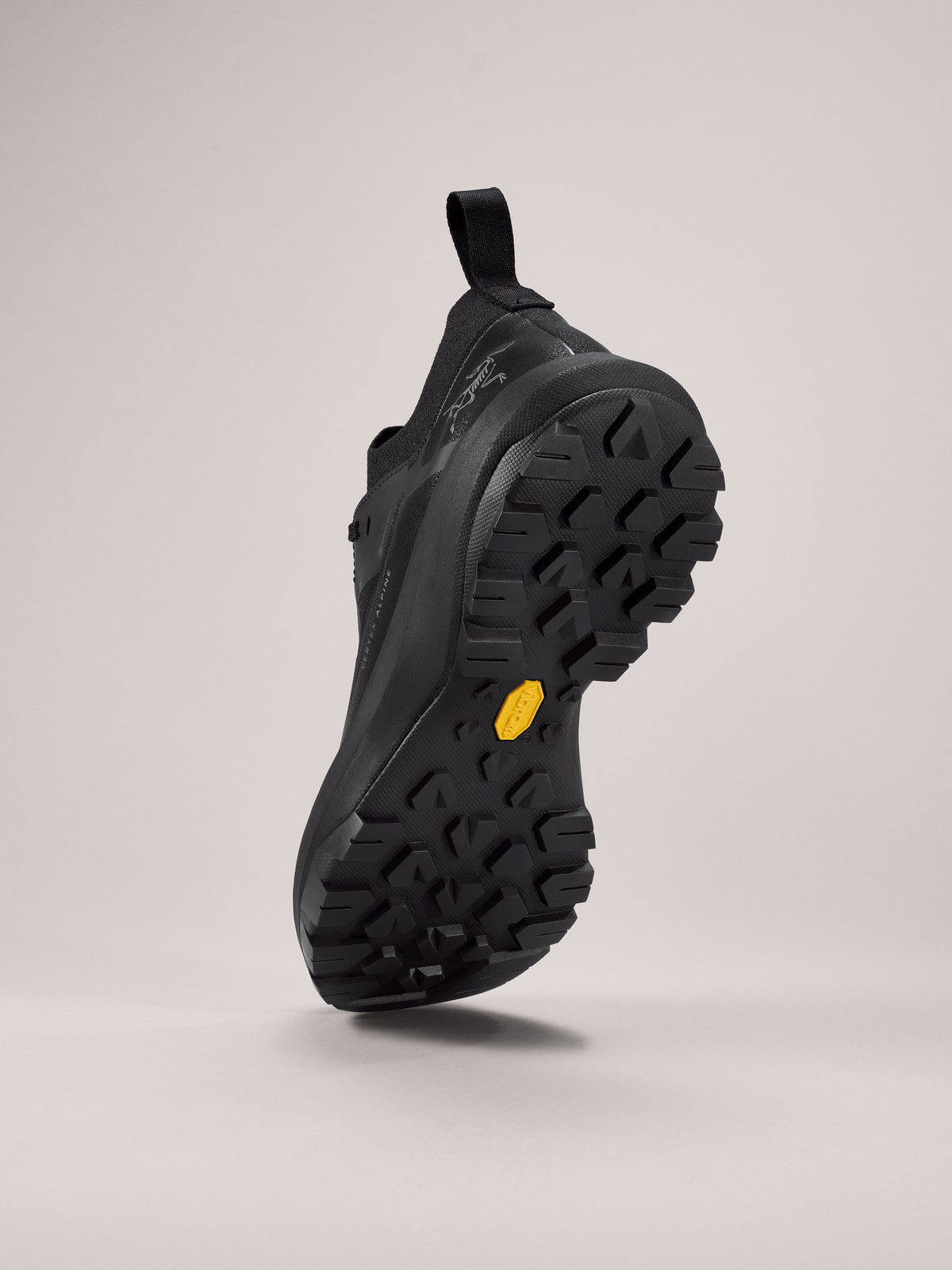 Arc'teryx Vertex Alpine GTX Shoe Men's product view 4 — Black/Black