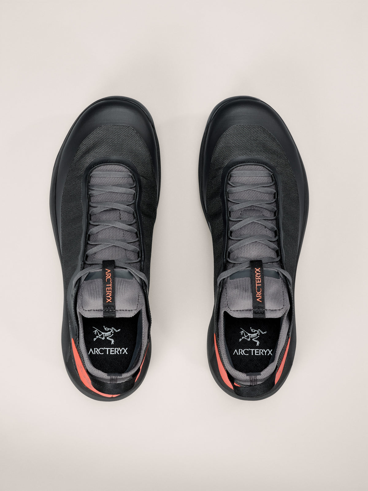 Arc'teryx Vertex Alpine Shoe Men's product view 3 — Black/Solaris