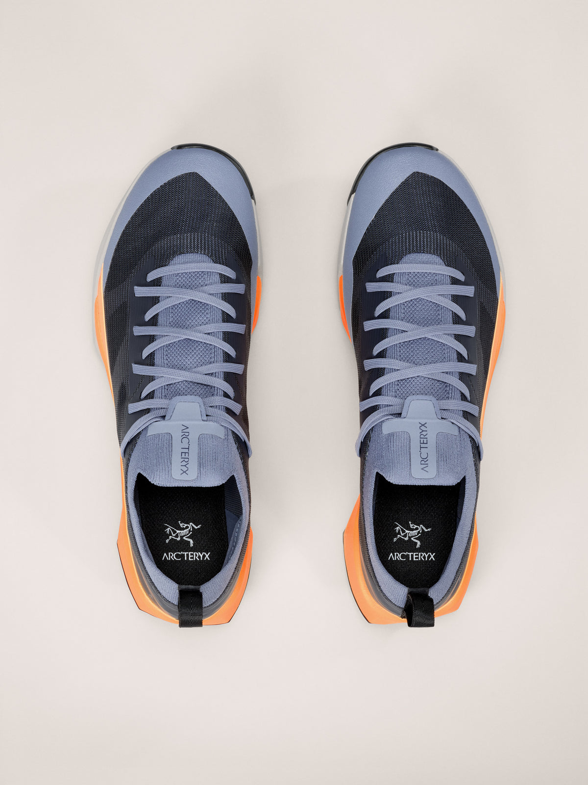 Arc'teryx Vertex Speed Low Shoe Men's product view 3 — Stratus/Carotene