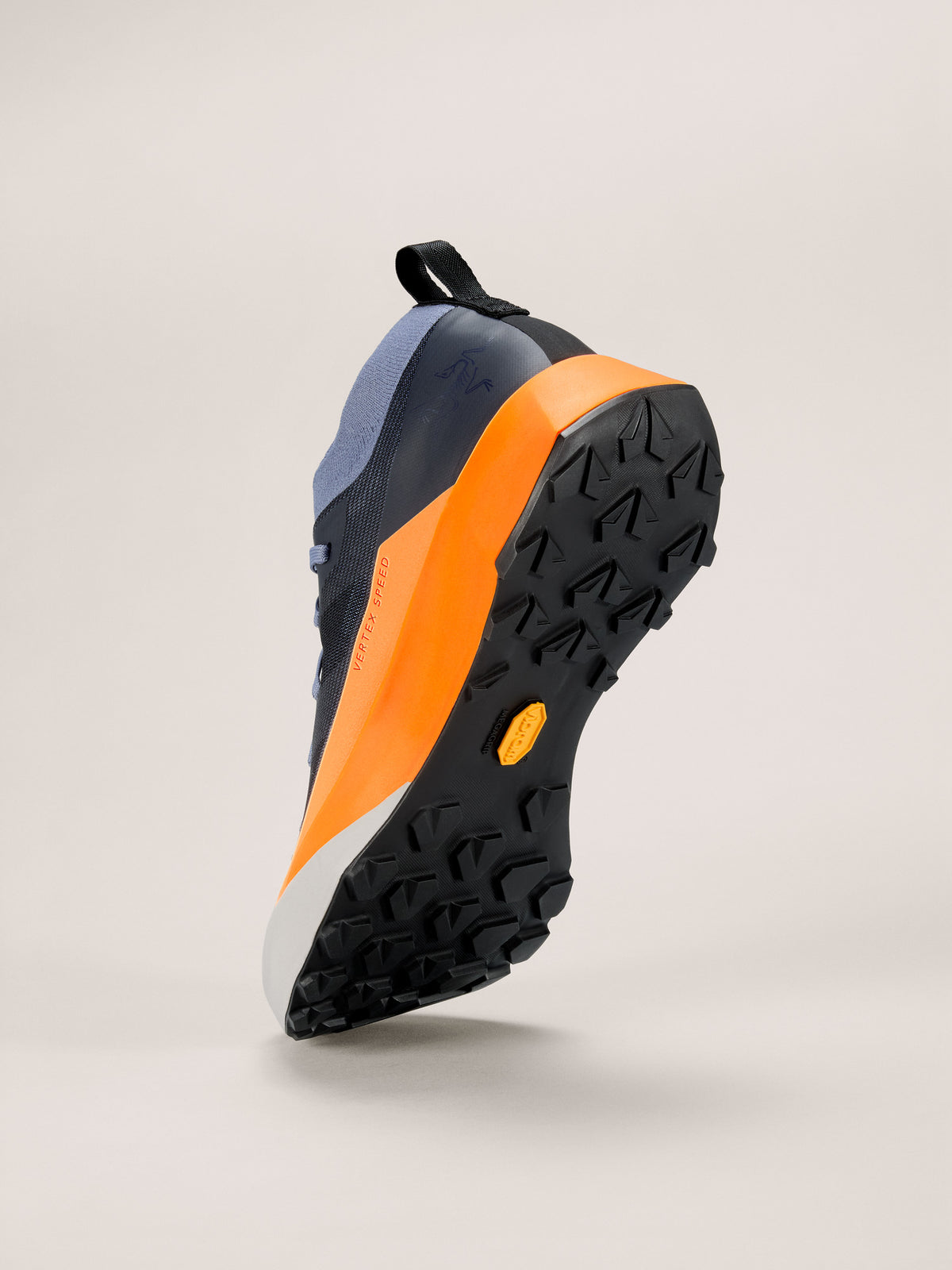 Arc'teryx Vertex Speed Low Shoe Men's product view 4 — Stratus/Carotene