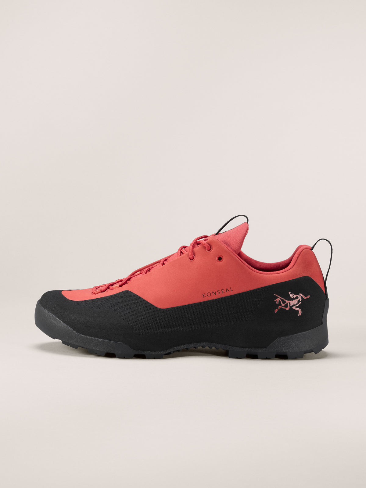 Arc'teryx Konseal Shoe Men's product view 1 — Dk Stone Red/Black