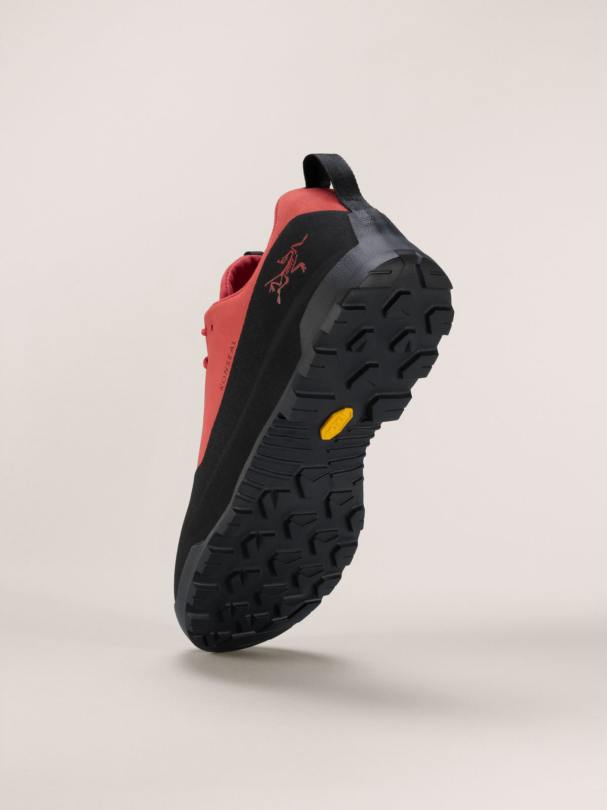 Arc'teryx Konseal Shoe Men's product view 4 — Dk Stone Red/Black