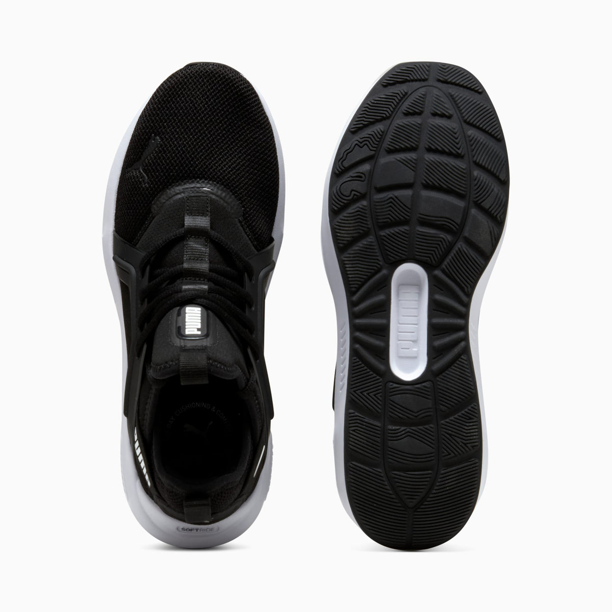 PUMA Softride Enzo 5 Running Shoes product view 4 — PUMA Black-PUMA White