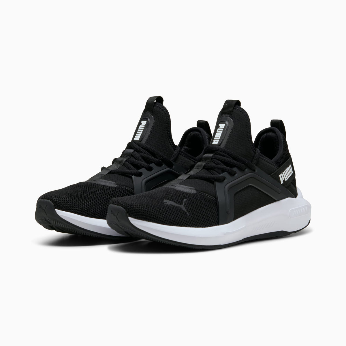 PUMA Softride Enzo 5 Running Shoes product view 2 — PUMA Black-PUMA White