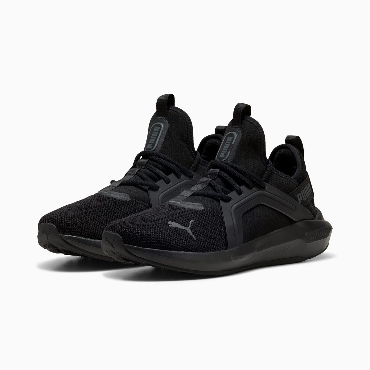 PUMA Softride Enzo 5 Running Shoes product view 2 — PUMA Black-Cool Dark Gray