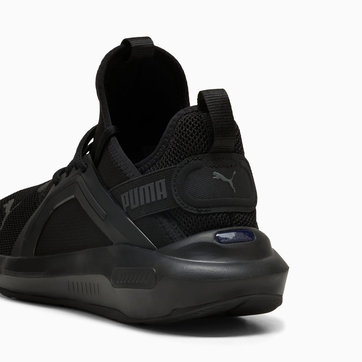 PUMA Softride Enzo 5 Running Shoes product view 3 — PUMA Black-Cool Dark Gray