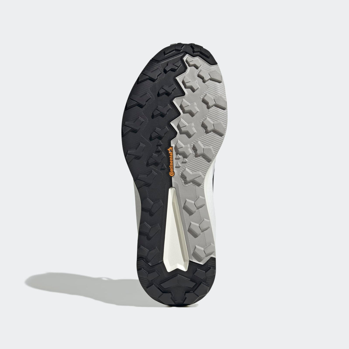 Adidas Terrex FREEHIKER 3 Ultra GORE-TEX Hiking Shoes Men - Bottom View - Cloud White / Core Black / Off White