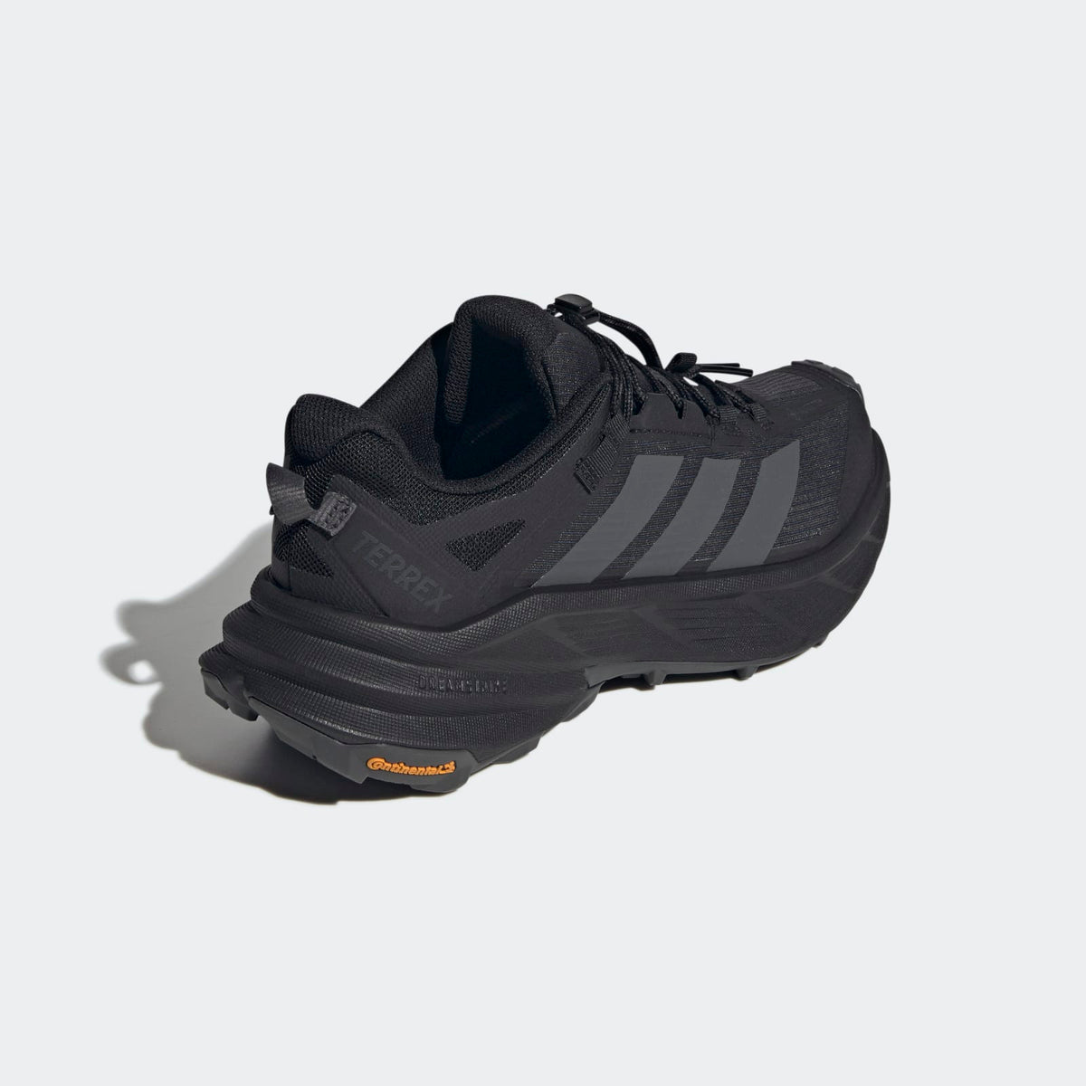 Adidas Terrex Freehiker SL GORE-TEX Hiking Shoes Men - Back Lateral Top View - Core Black / Grey Six / Grey Six