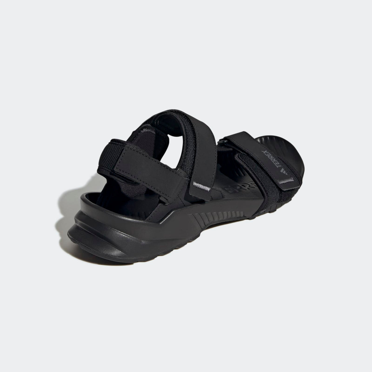 Adidas Terrex Hydroterra Sandals - Back Lateral Top View - Core Black / Core Black / Grey Four