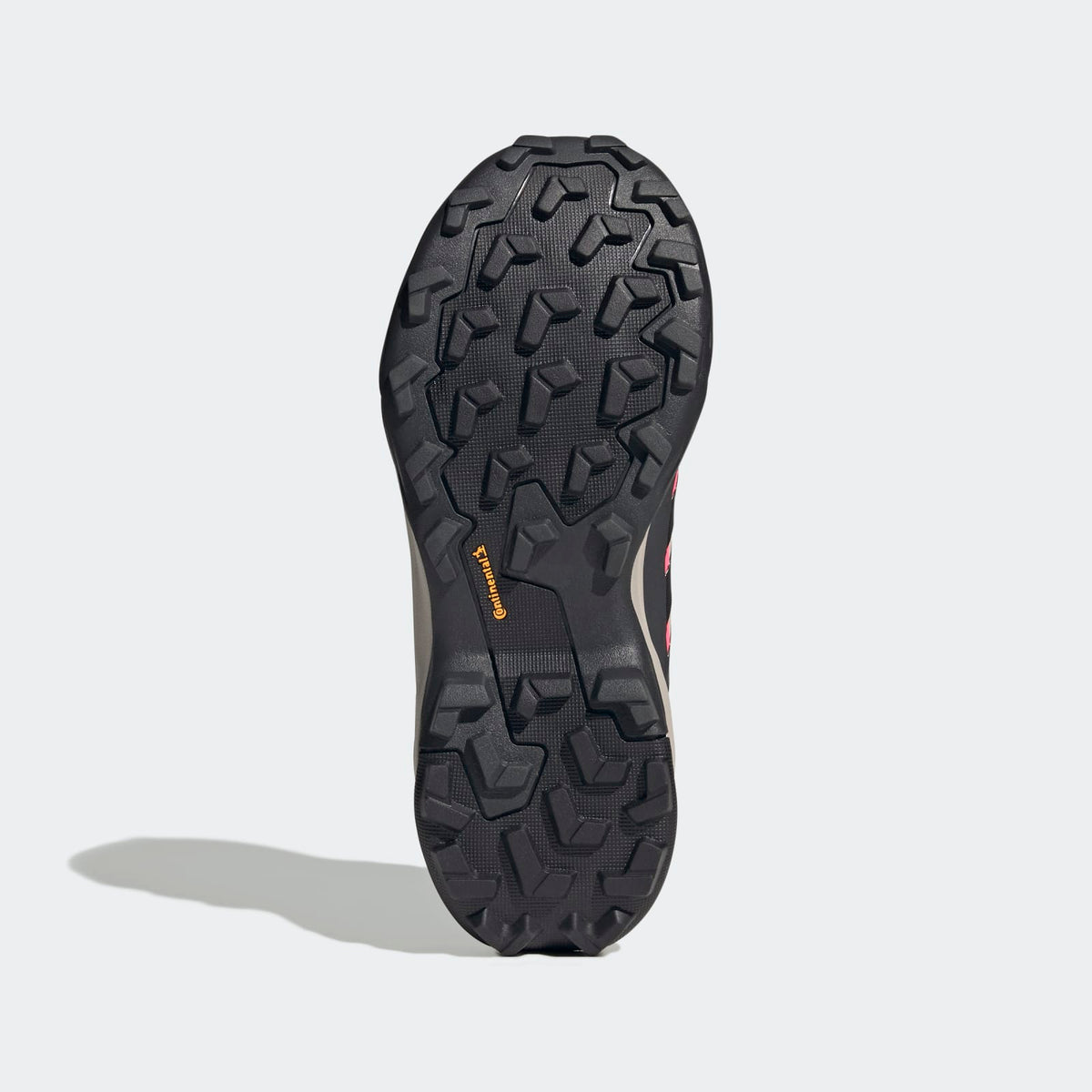 Adidas Terrex Skychaser AX5 GORE-TEX Hiking Shoes Women - Bottom View - Wonder Taupe / Core Black / Carbon