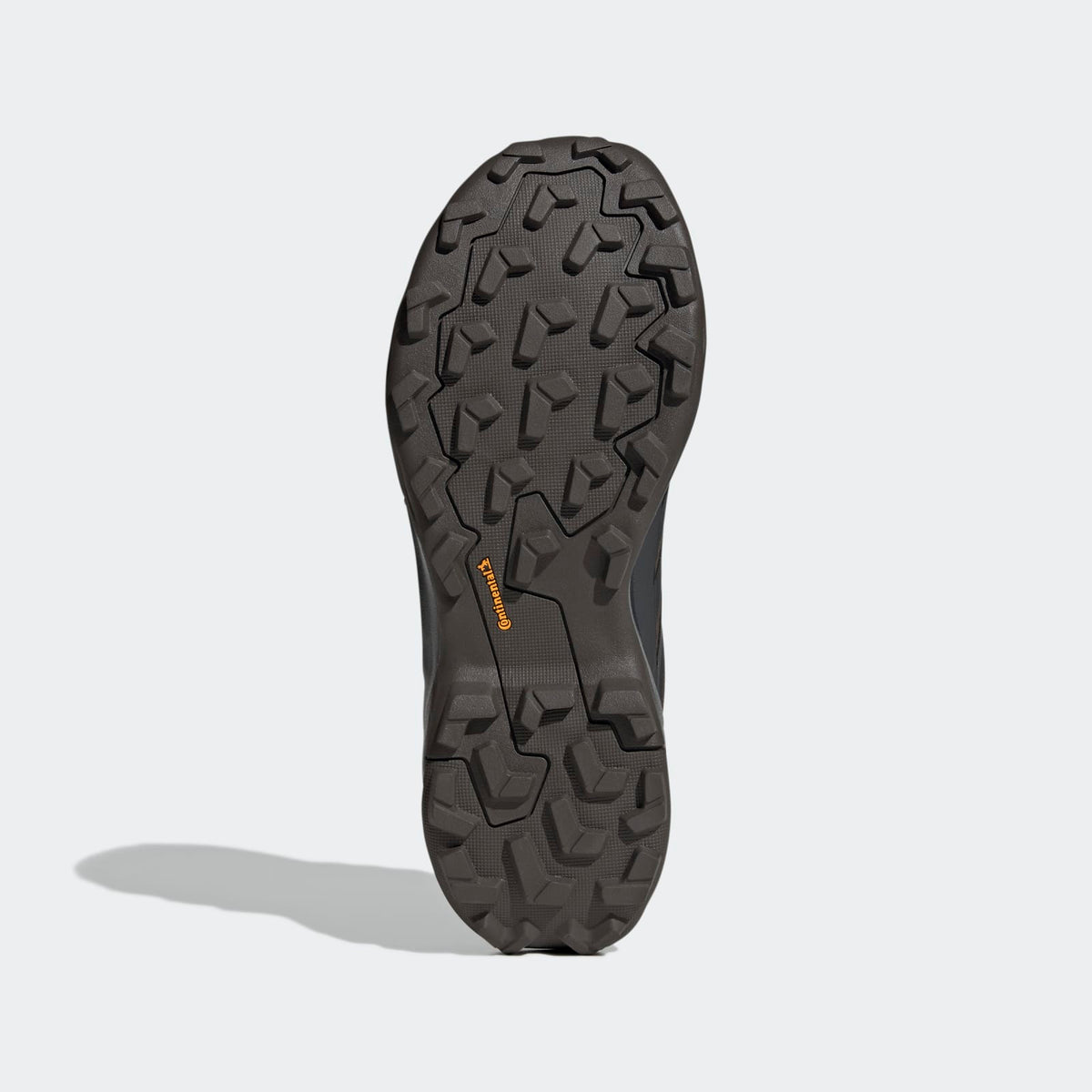 Adidas Terrex Skychaser AX5 GORE-TEX Hiking Shoes Men - Bottom View - Shadow Olive / Carbon / Bronze Strata