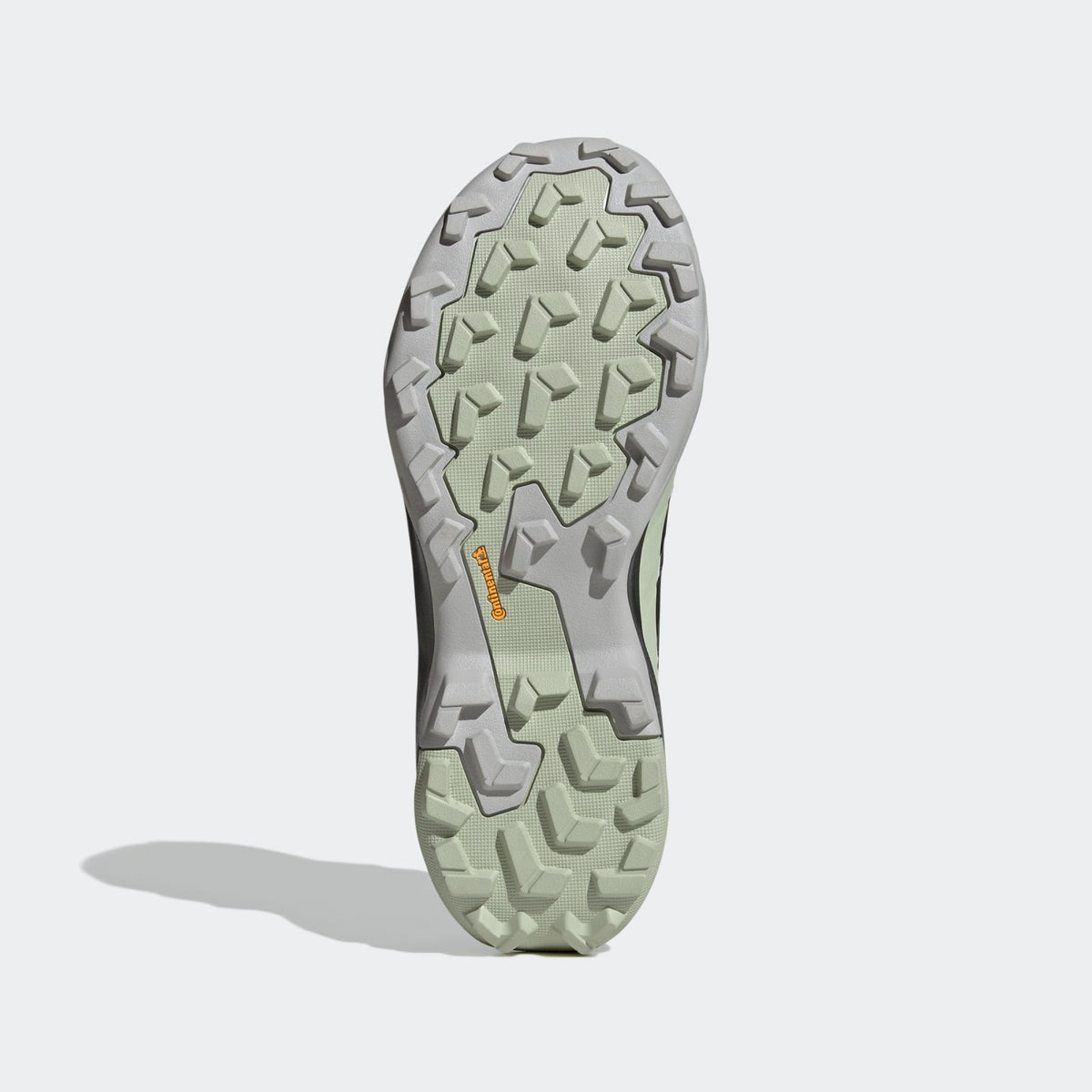 Adidas Terrex Skychaser AX5 GORE-TEX Hiking Shoes Men - Bottom View - Collegiate Green / Grey One / Carbon