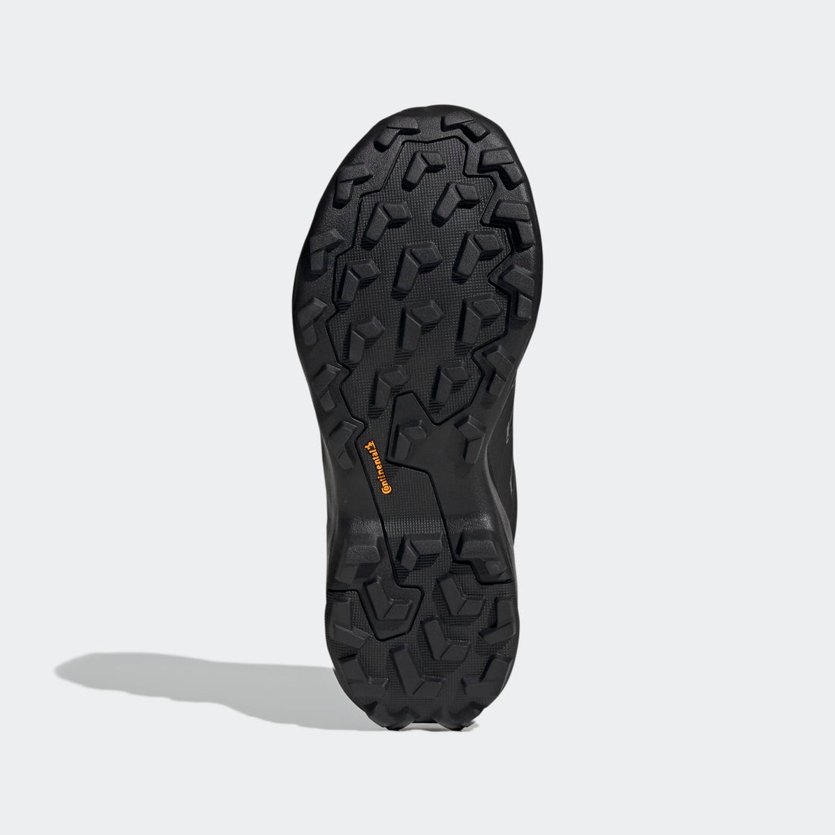 Adidas Terrex Skychaser AX5 GORE-TEX Hiking Shoes Women - Bottom View - Carbon / Core Black / Semi Flash Aqua