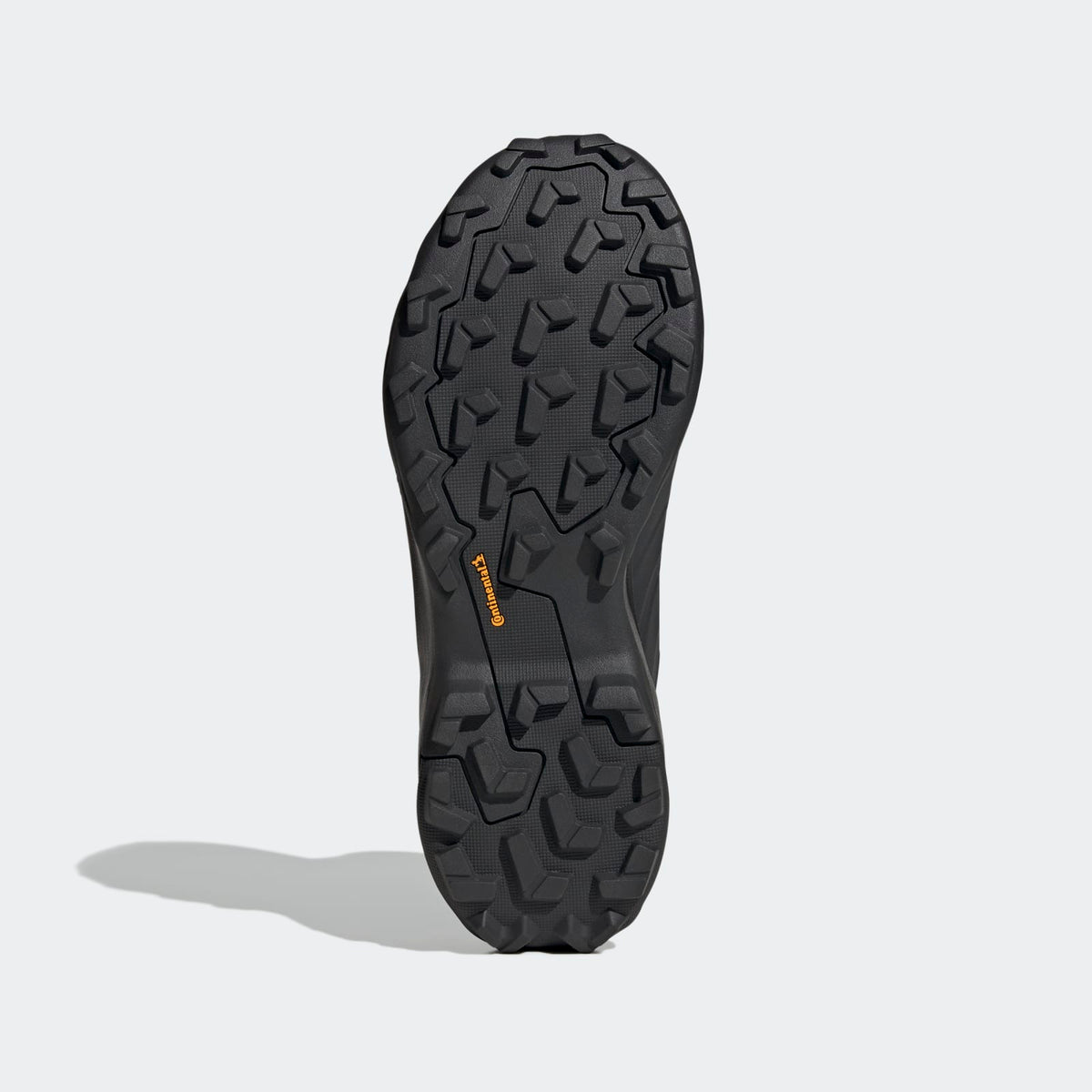 Adidas Terrex Skychaser AX5 Mid GORE-TEX CLIMAWARM+ Hiking Shoes Men - Bottom View - Core Black / Core Black / Carbon