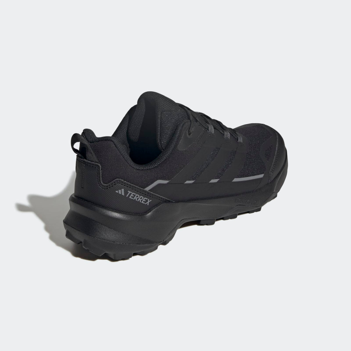 Adidas Terrex Skychaser AX5 Hiking Shoes Men - Back Lateral Top View - Core Black / Core Black / Carbon